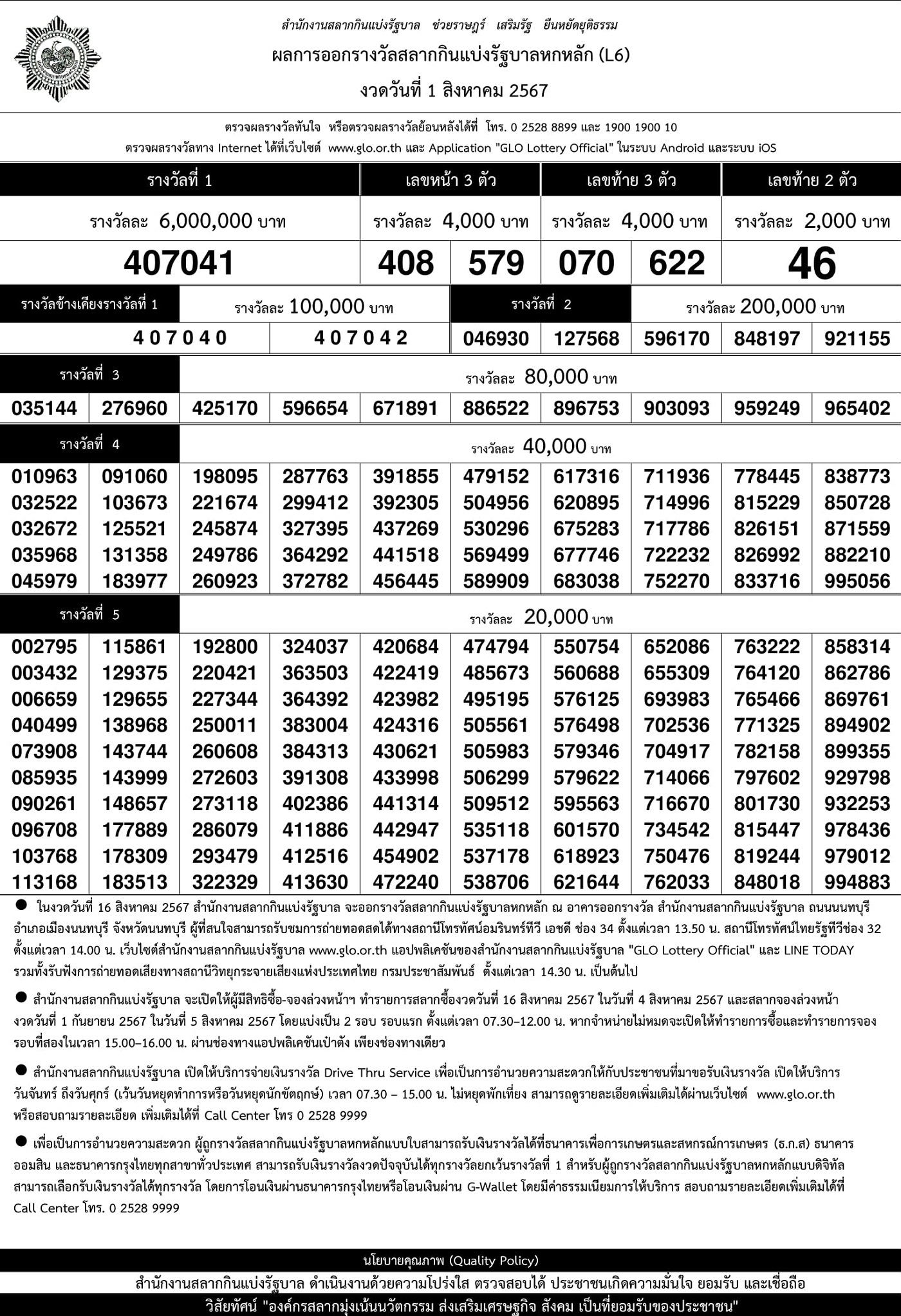 ใบตรวจหวย 1/08/67 พิมพ์ใบตรวจวย ใบตรวจหวย 1 สิงหาคม 2567